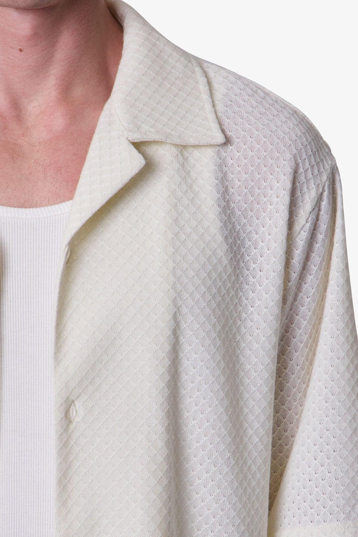 Washed Poplin Shirt - White Product Image