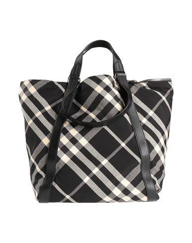 BURBERRY Woman Handbag Black Size - Polyester, Cotton Product Image