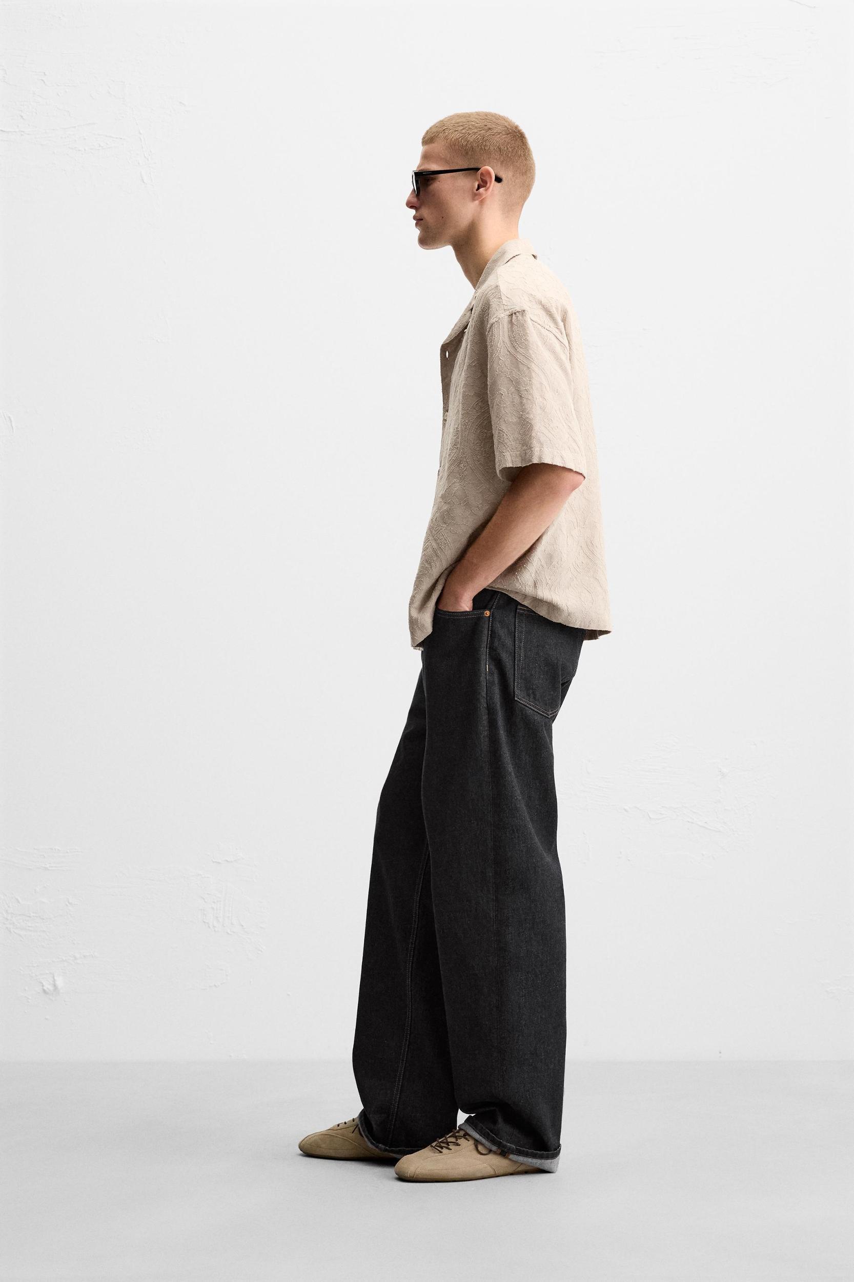 GEOMETRIC JACQUARD SHIRT Product Image