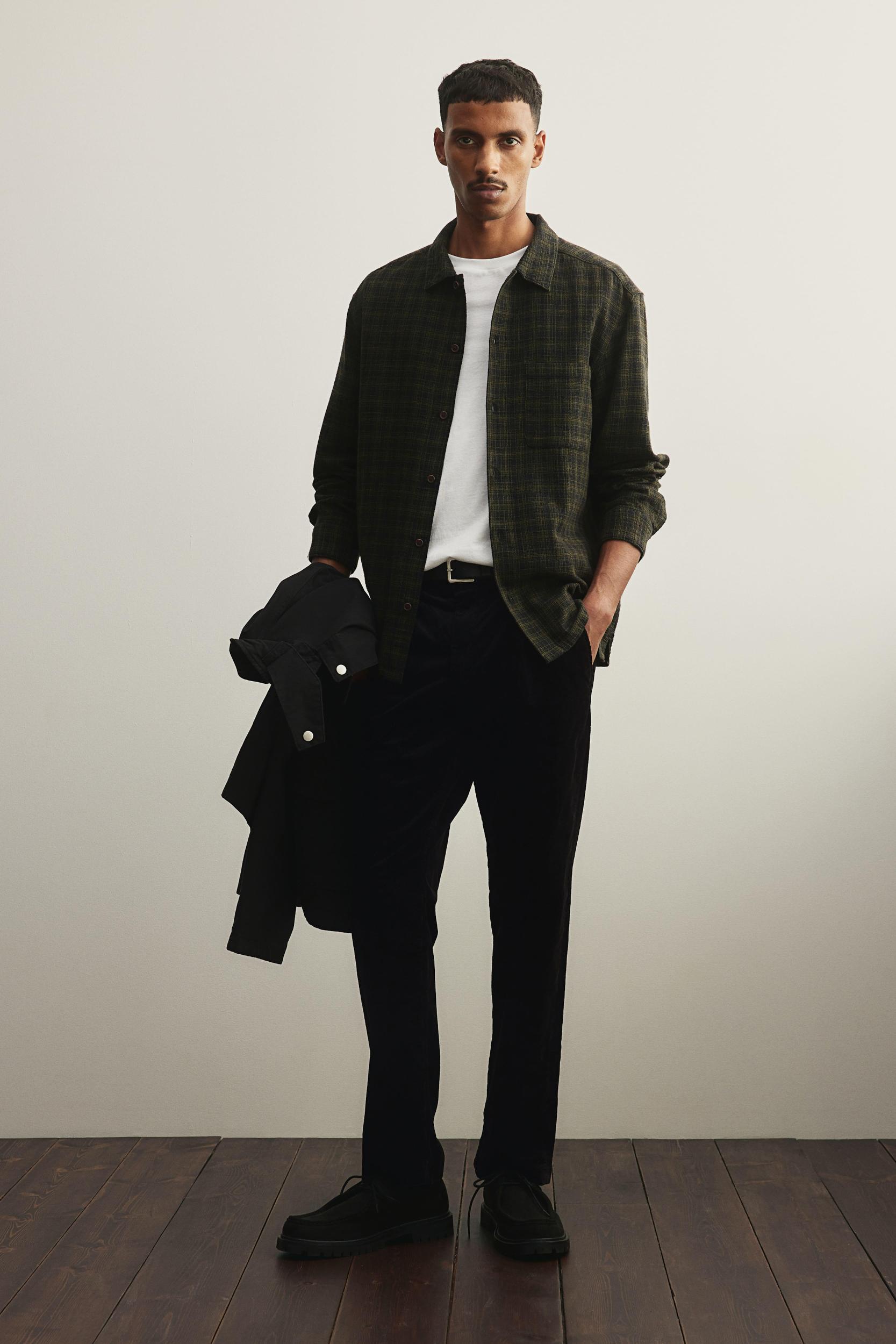 Regular Fit Corduroy Pants Product Image