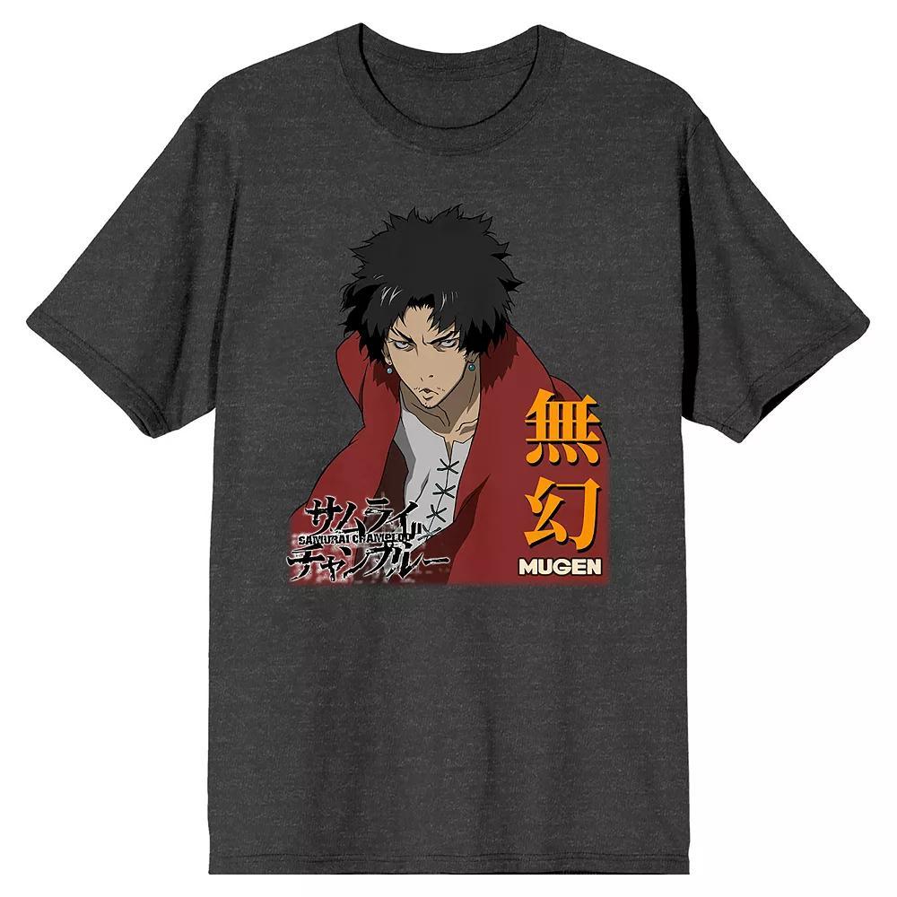 Men's Samurai Champloo Mugen Kanji Tee, Size: Large, Black Product Image