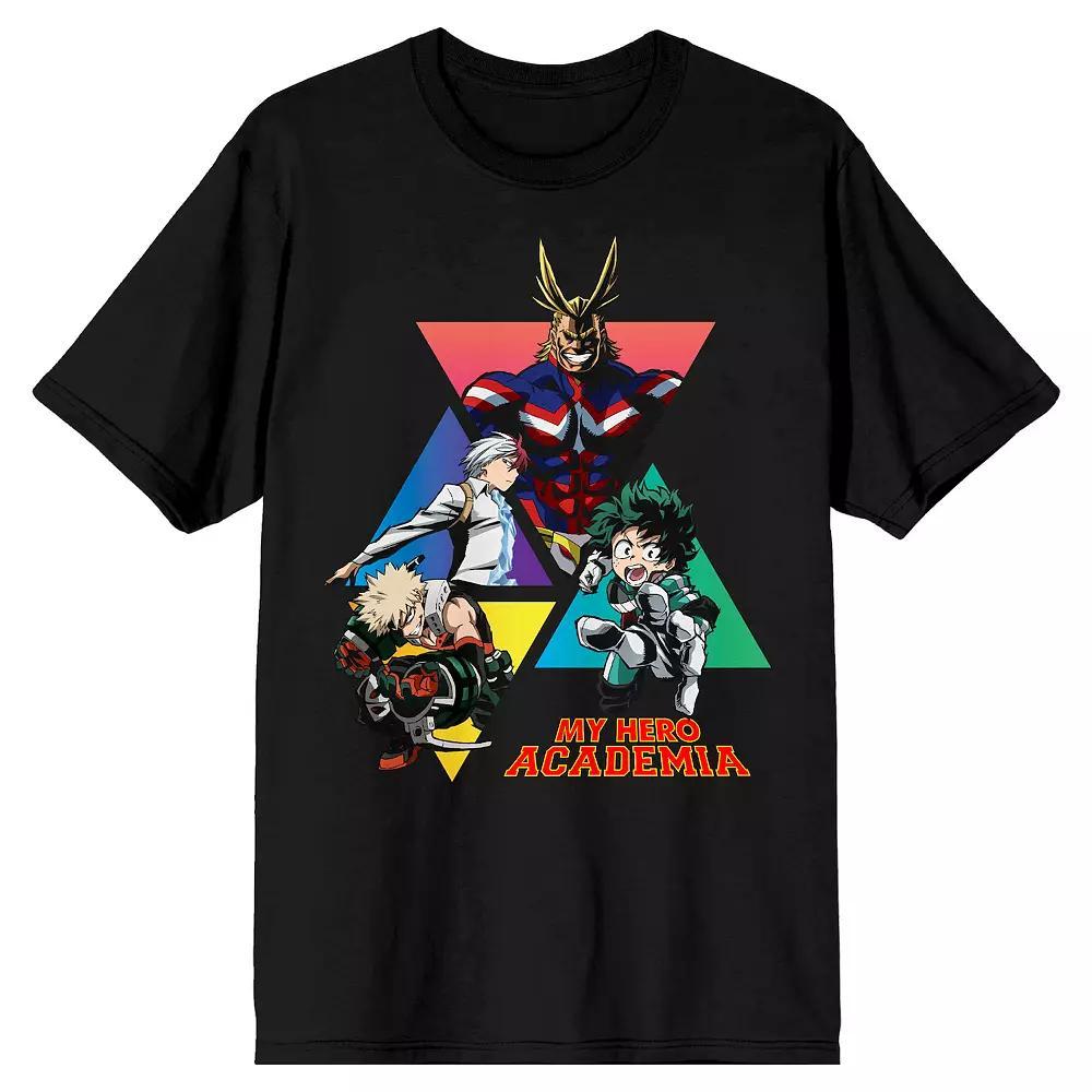 Men's My Hero Academia Graphic Tee, Size: XL, Black Product Image