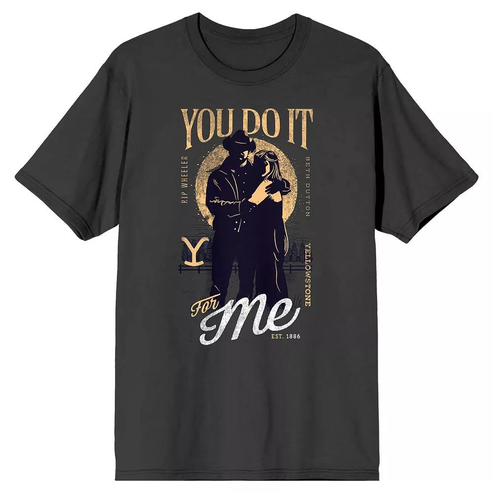 Men's Yellowstone You Do It for Me Tee, Size: Medium, Gray Product Image