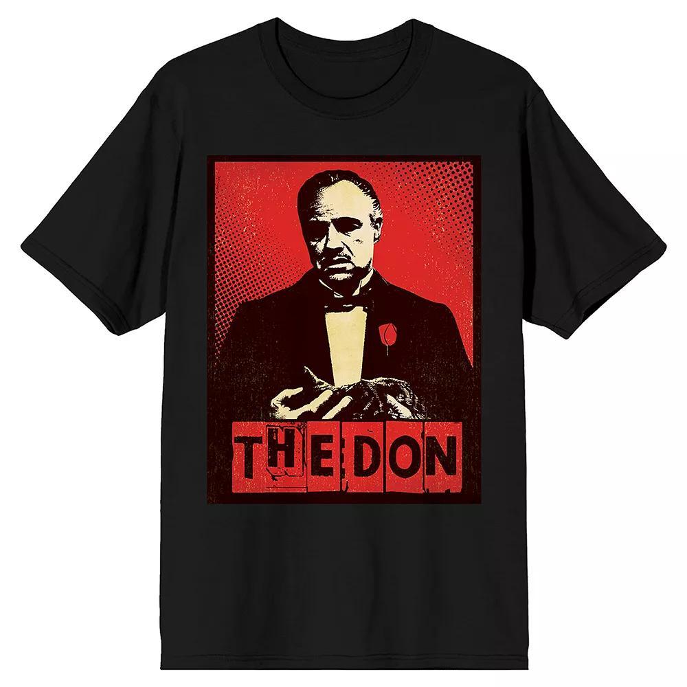 Men's The Godfather The Don Short Sleeve Graphic T-Shirt, Size: XL, Black Product Image