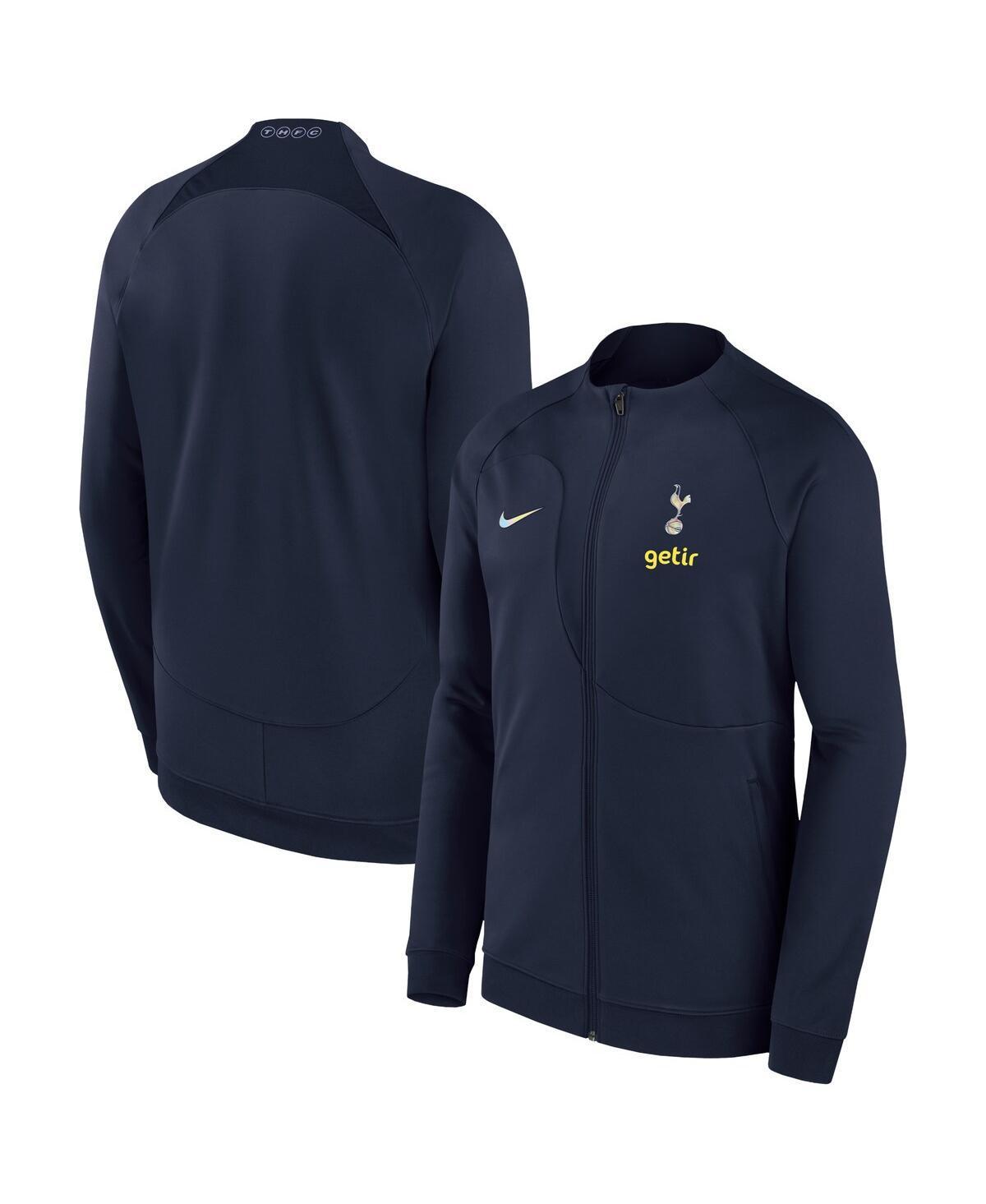 Men's Nike  Navy Tottenham Hotspur Academy Pro Anthem Raglan Performance Full-Zip Jacket, Size: Medium, Tot Blue Product Image