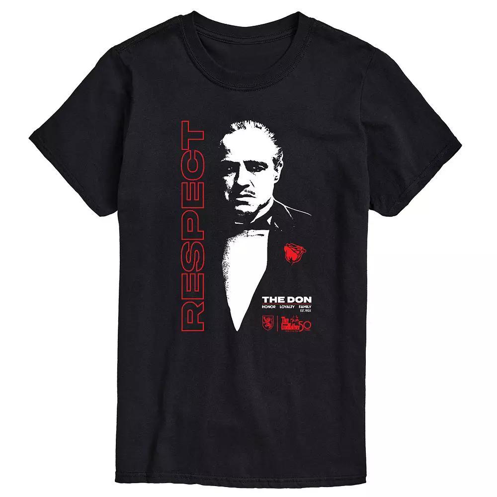 Men's The Godfather Respect Tee, Size: XL, Black Product Image