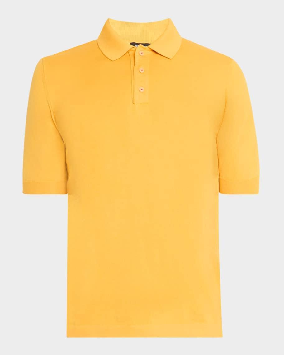 Mens Soft Cotton Polo Shirt Product Image