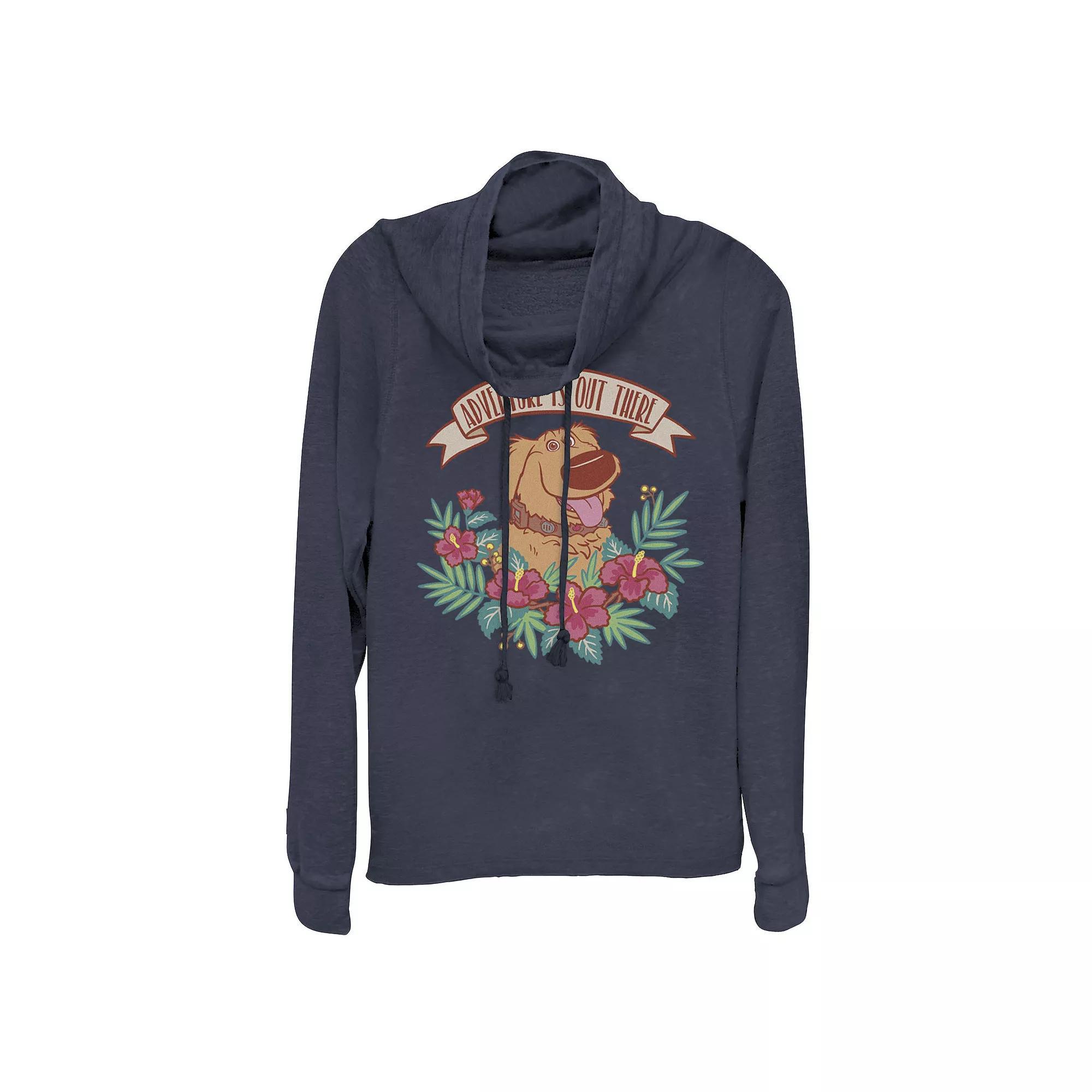 Disney's Lion King Rafiki Meditation Juniors' Cowlneck Graphic Lightweight Long Sleeve, Girl's, Size: Medium, Gray Grey Product Image