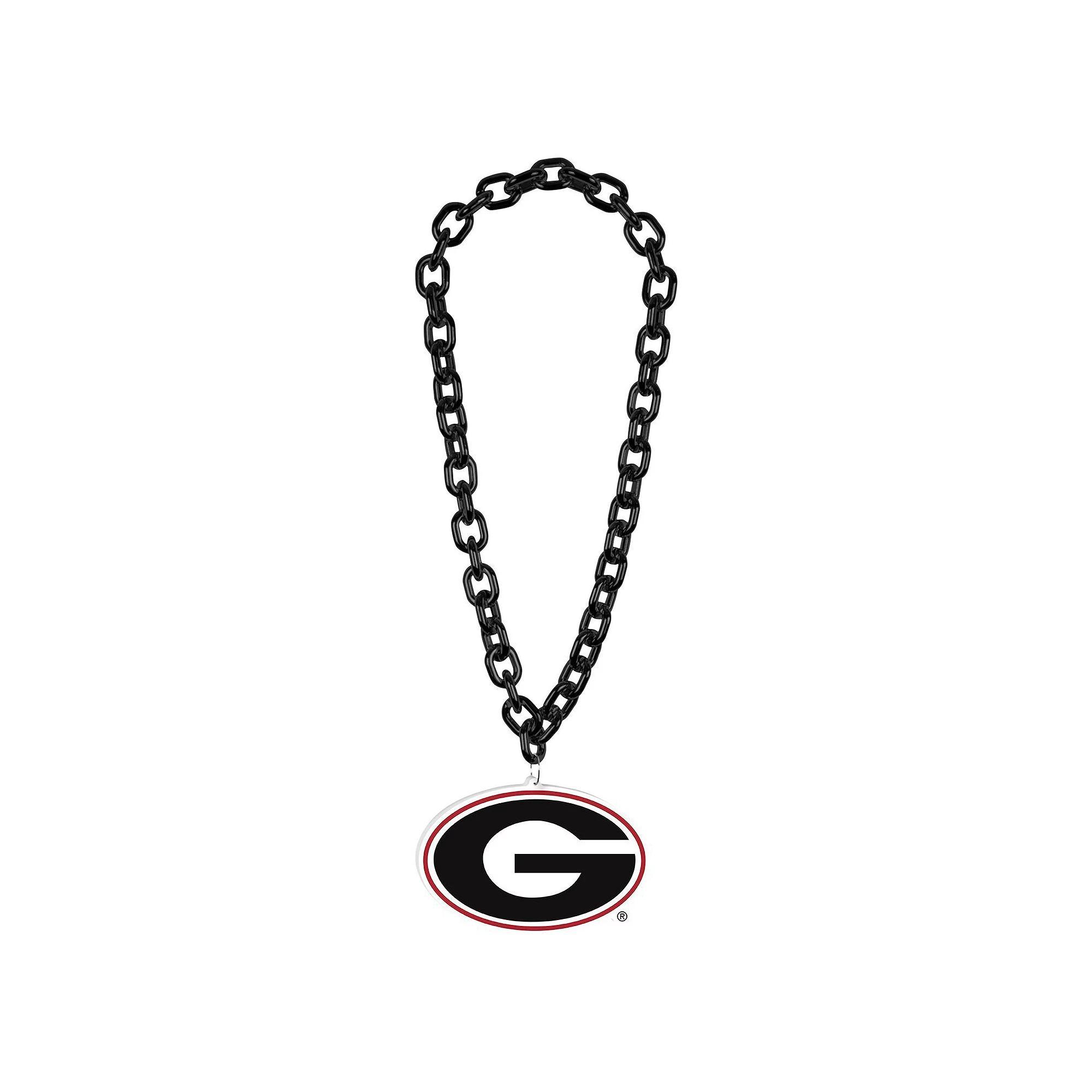 WinCraft Georgia Bulldogs Big Chain Logo Necklace, Men's, Team Product Image