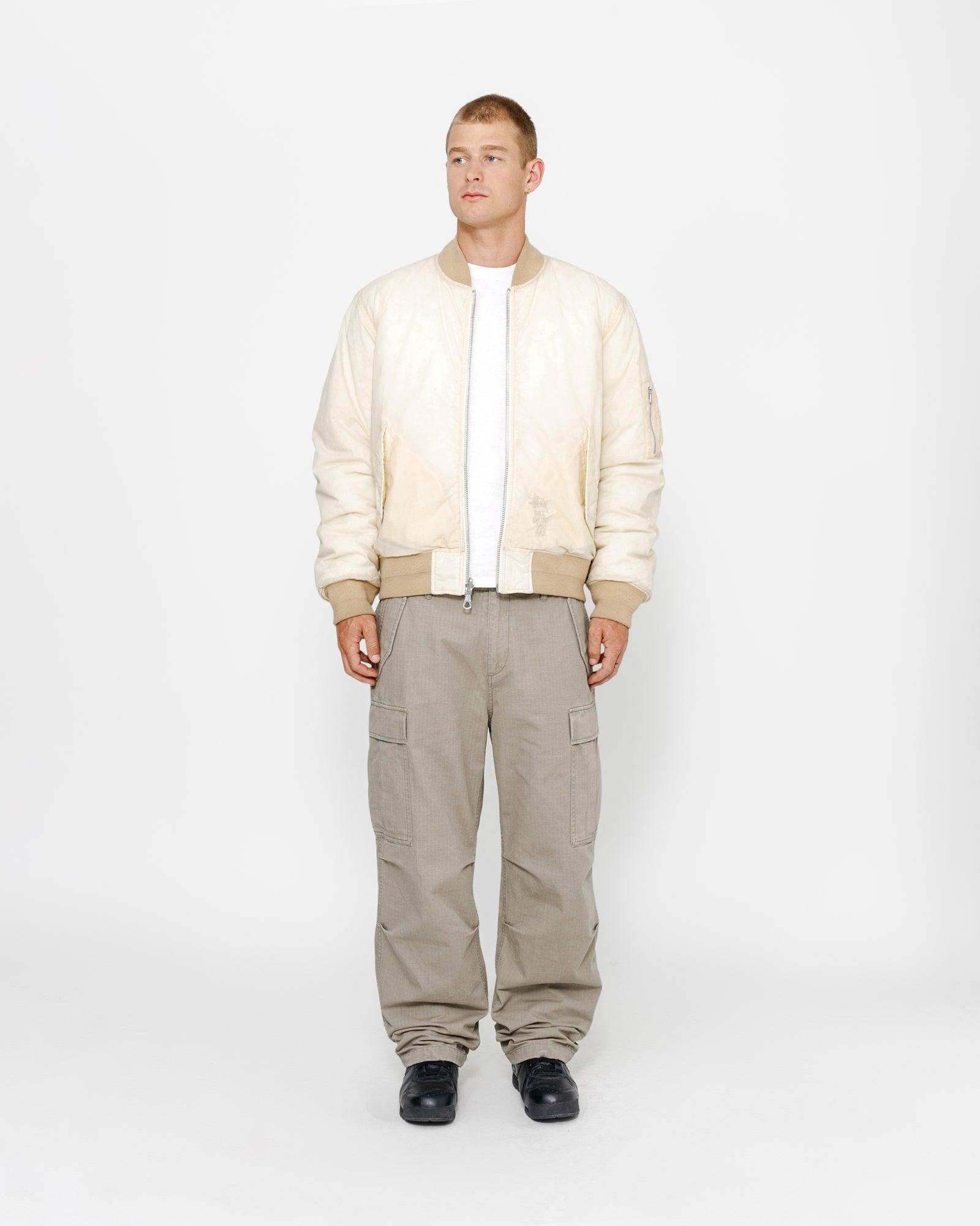 WAXED BUILT BOMBER JACKET Male Product Image