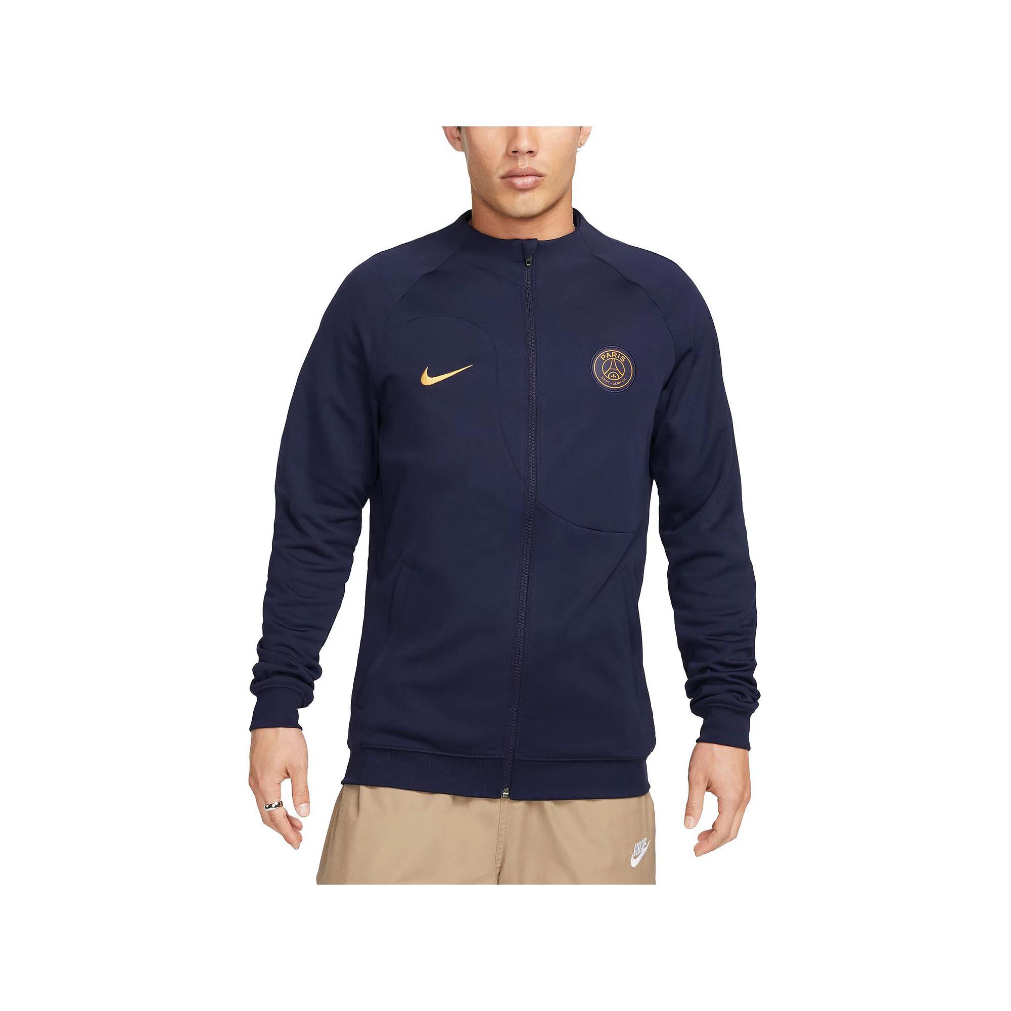 Men's Nike Navy Paris Saint-Germain 2023/24 Academy Pro Anthem Full-Zip Jacket, Size: 2XL, Psg Blue Product Image