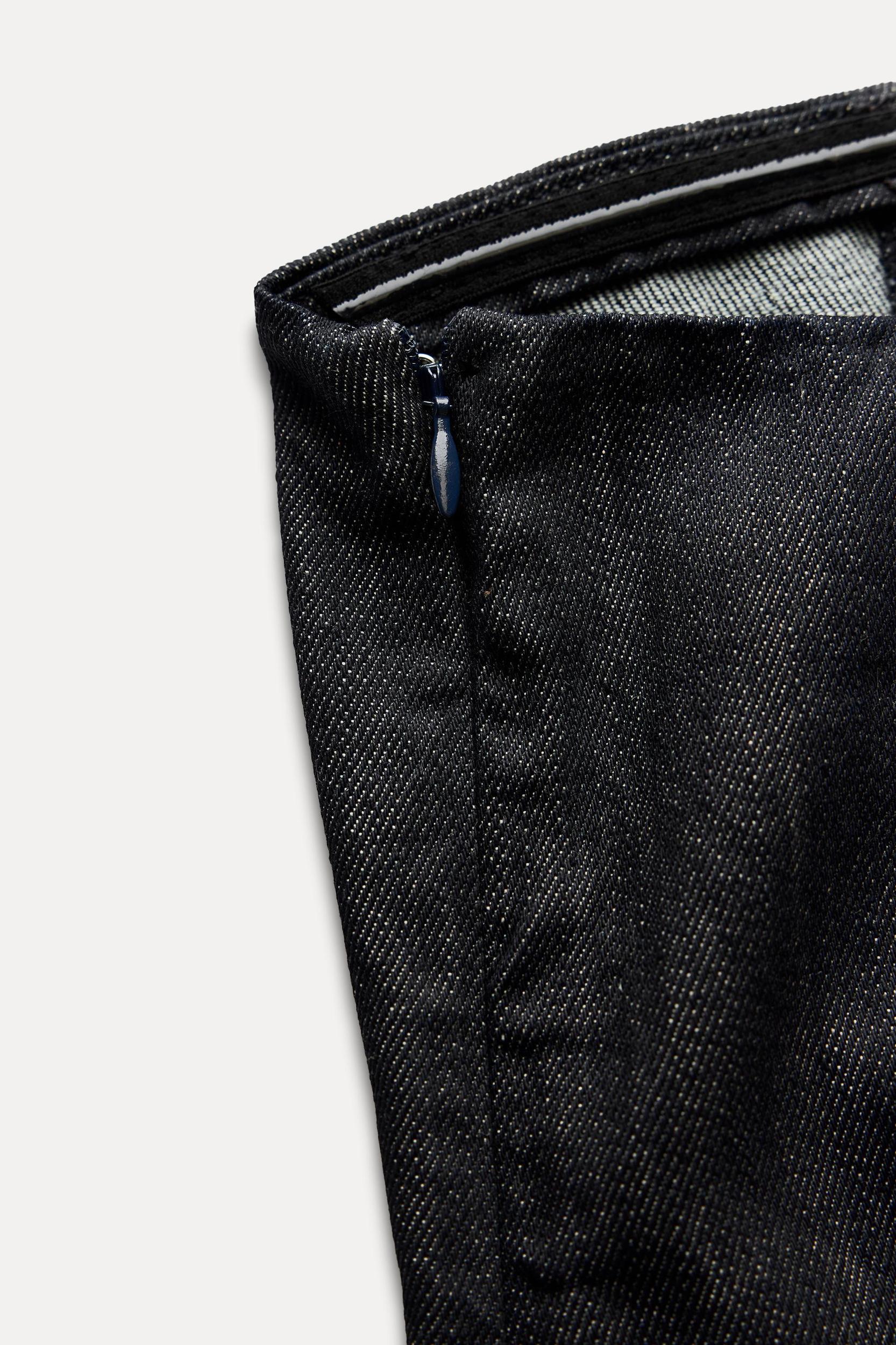 DENIM BANDEAU TOP ZW COLLECTION Product Image