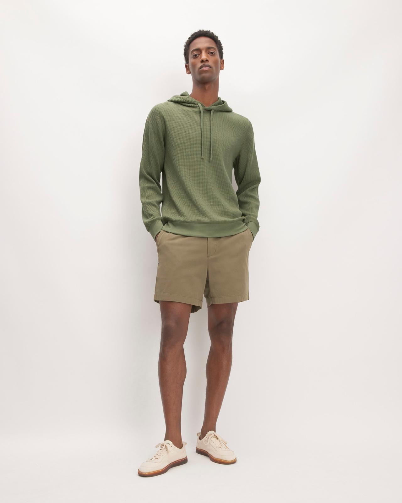The Waffle-Knit Hoodie Product Image