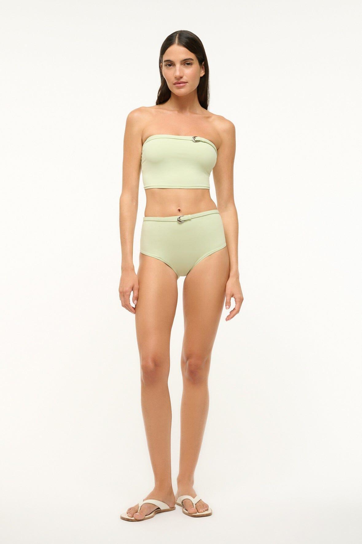JUNO BIKINI TOP | PALE JADE Product Image