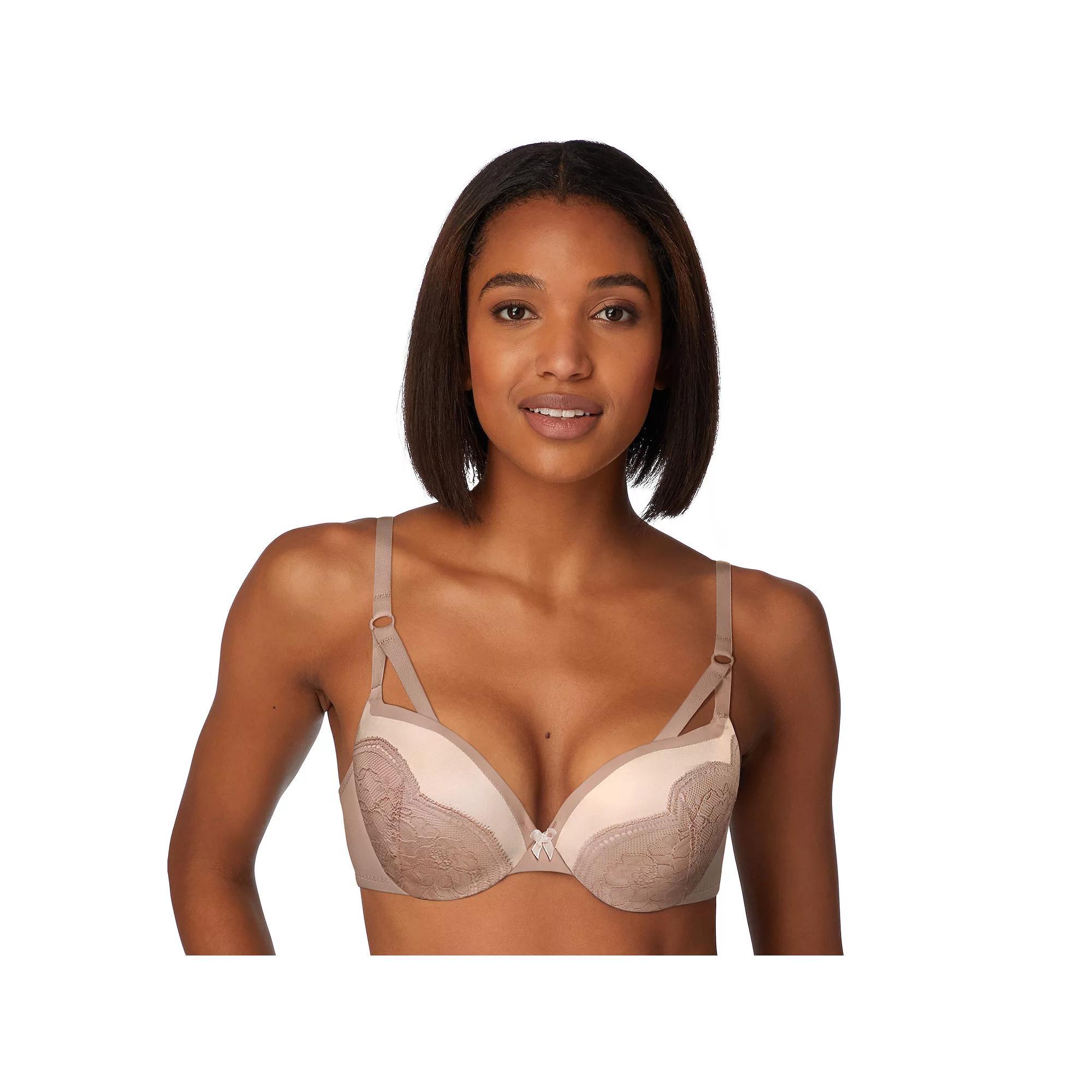 Maidenform Love the Lift Push Up & In Underwire Bra DM9900, Womens Evening Blush Ivory Product Image