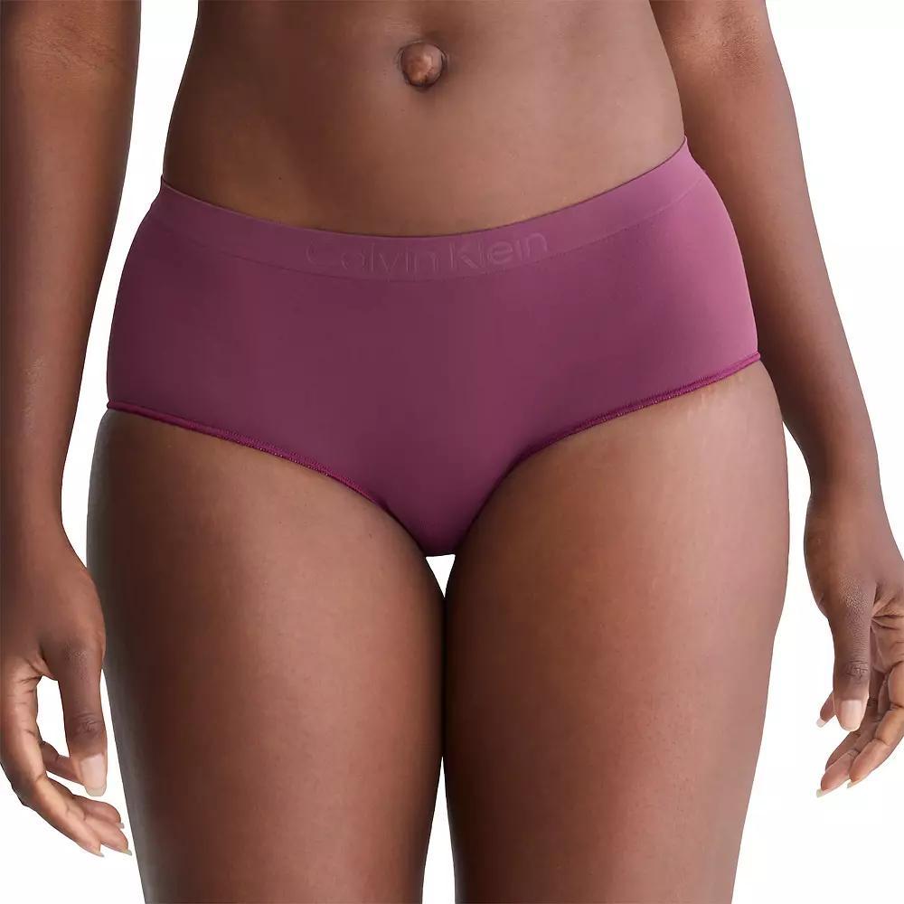 Calvin Klein Womens Bonded Flex Boyshort - Pink Product Image