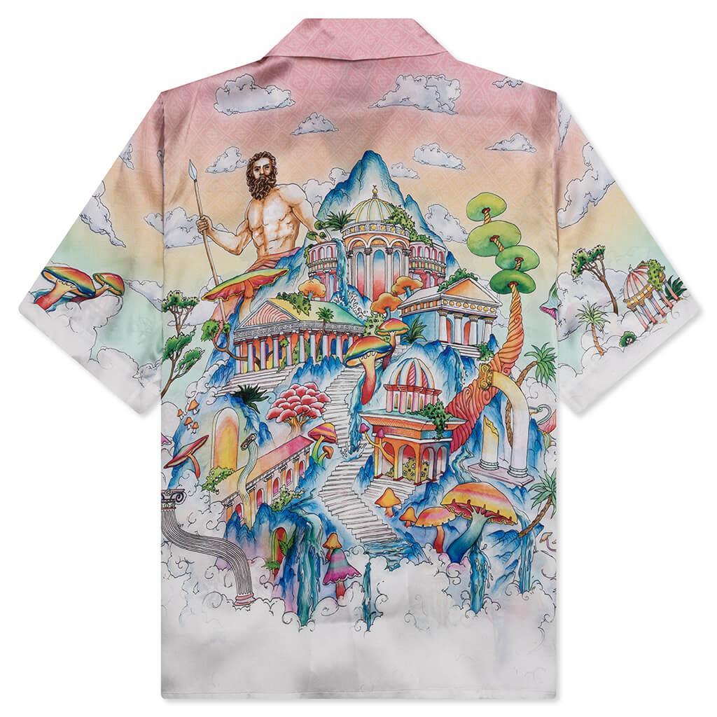 The Road To Knowledge S/S Cuban Colloar Shirt - Multi Male Product Image