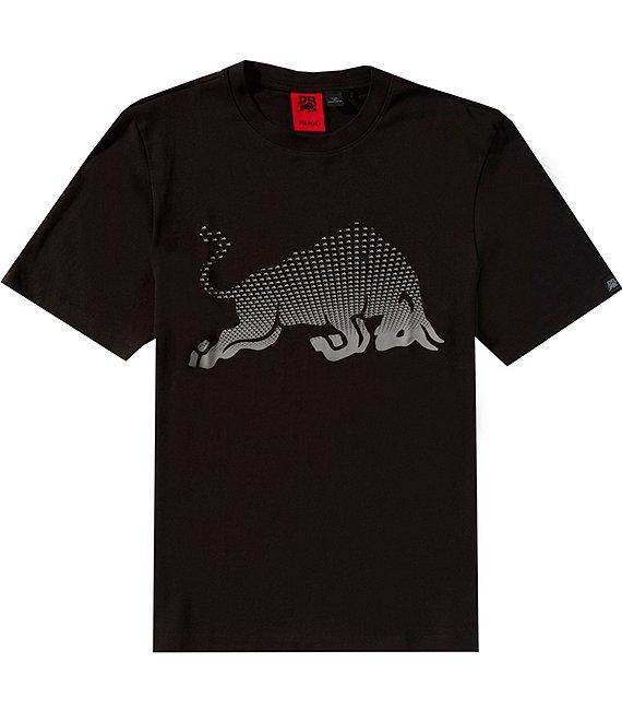 Hugo Boss BOSS Dricard Race Bull Short Sleeve T-Shirt Product Image