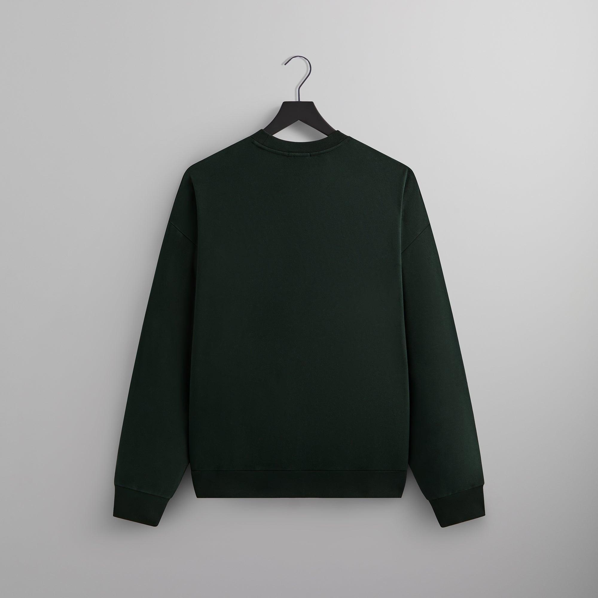 Kith Compact Knit Nelson Crewneck - Stadium Male Product Image