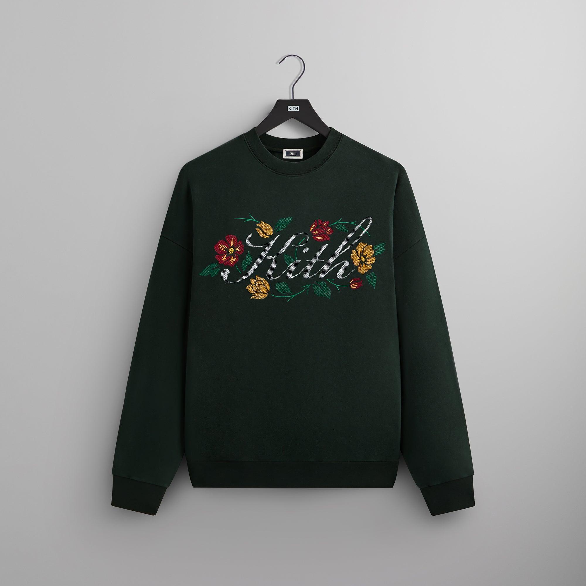 Kith Compact Knit Nelson Crewneck - Stadium Male Product Image