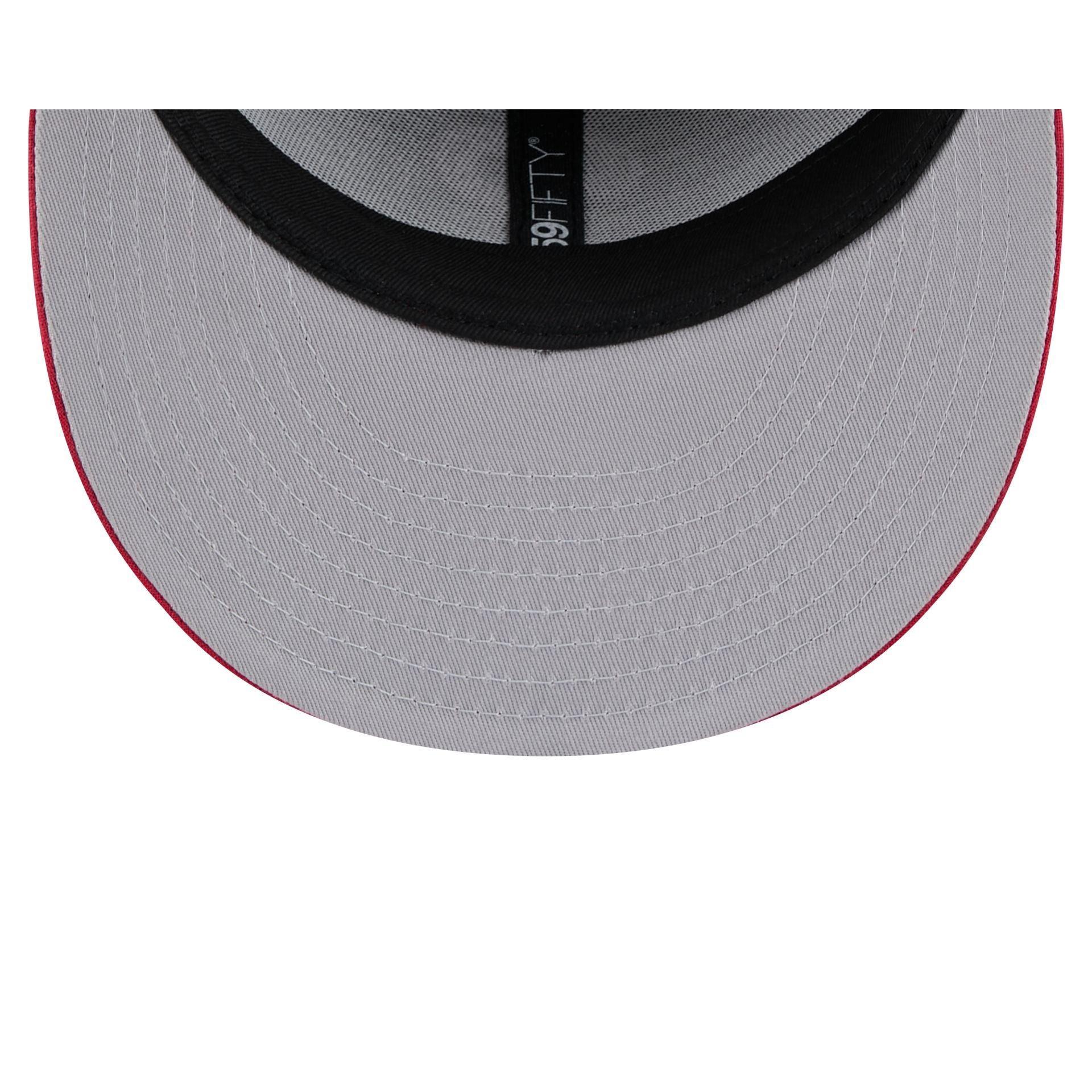 Atlanta Hawks Team Color 59FIFTY Fitted Hat Male Product Image