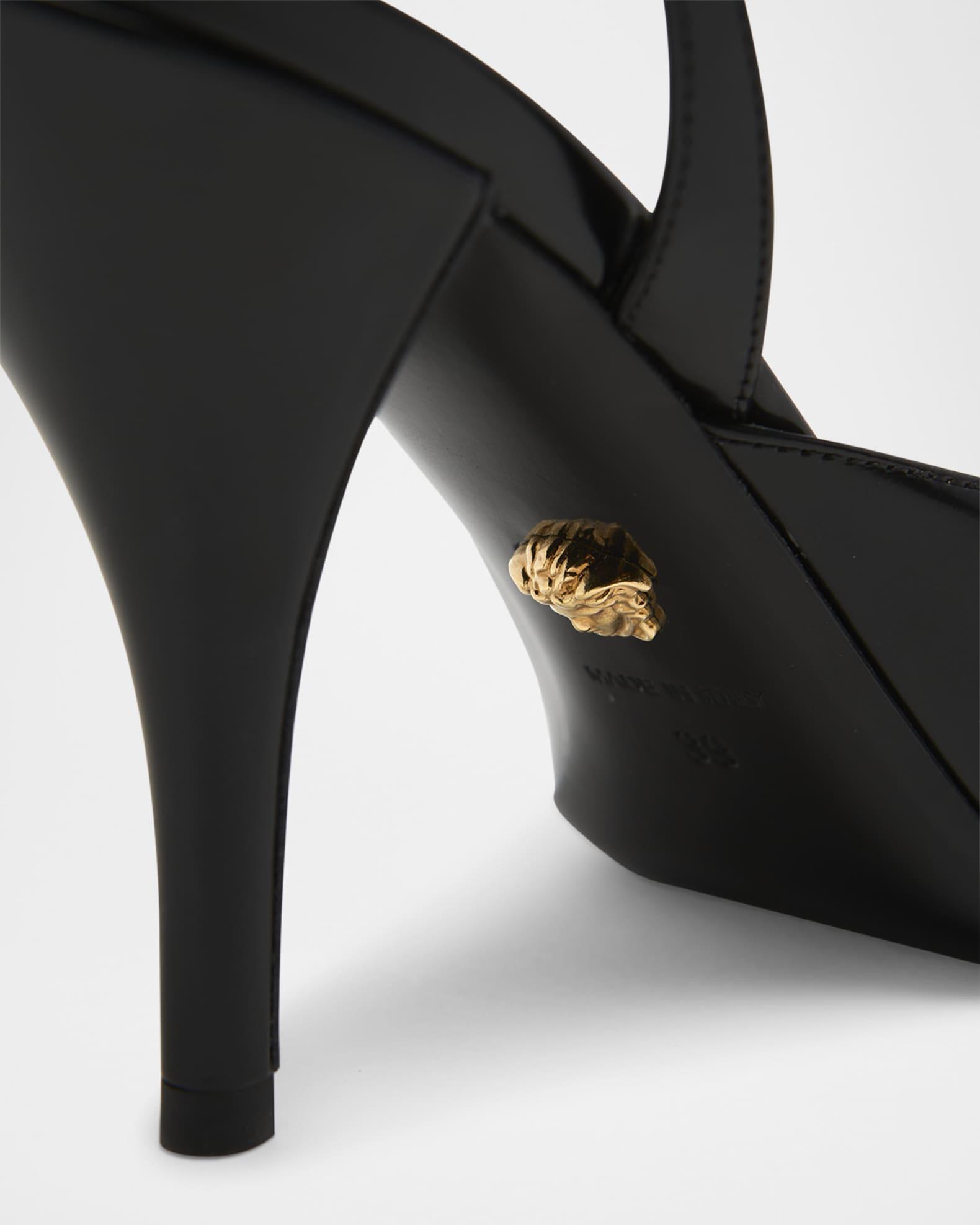 La Medusa Calfskin Leather Pumps Product Image
