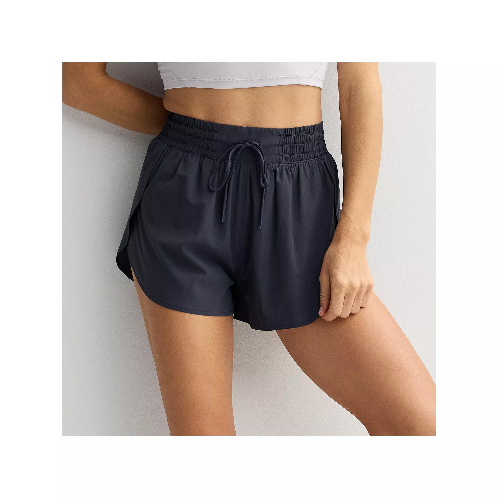 Women's FLX High-Rise Flyaway Run Shorts, Size: Large, Purple Sherry Product Image