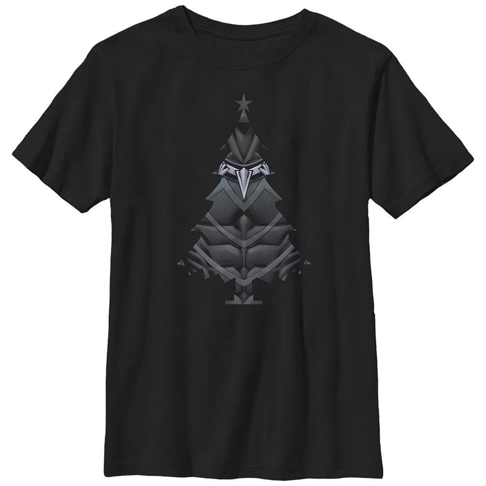 Boys 8-20 Husky Marvel Black Panther Christmas Tree Graphic Tee, Boy's, Size: Medium HUSKY Product Image