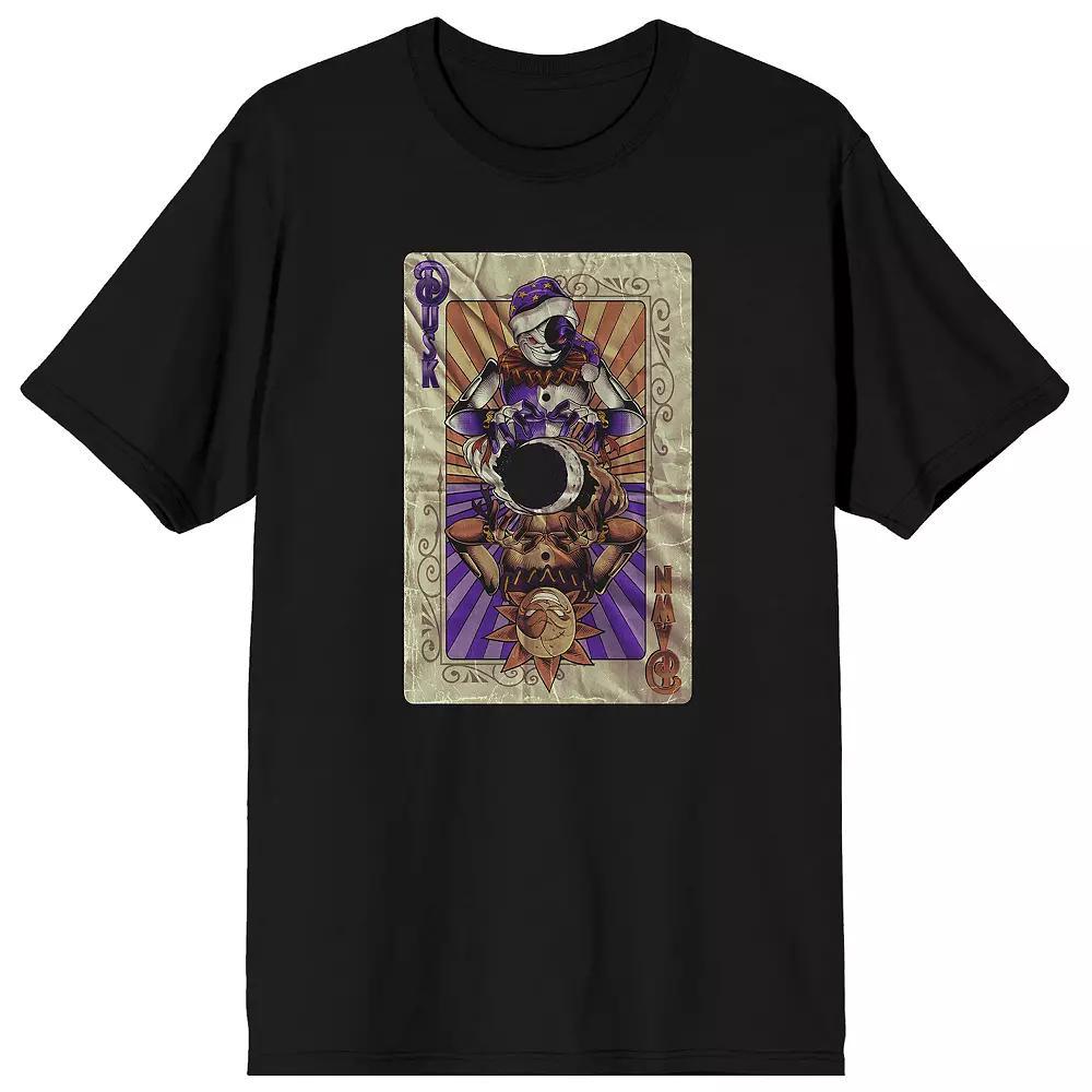 Men's Five Nights At Freddy's Dusk & Dawn Graphic Tee, Size: XL, Black Product Image
