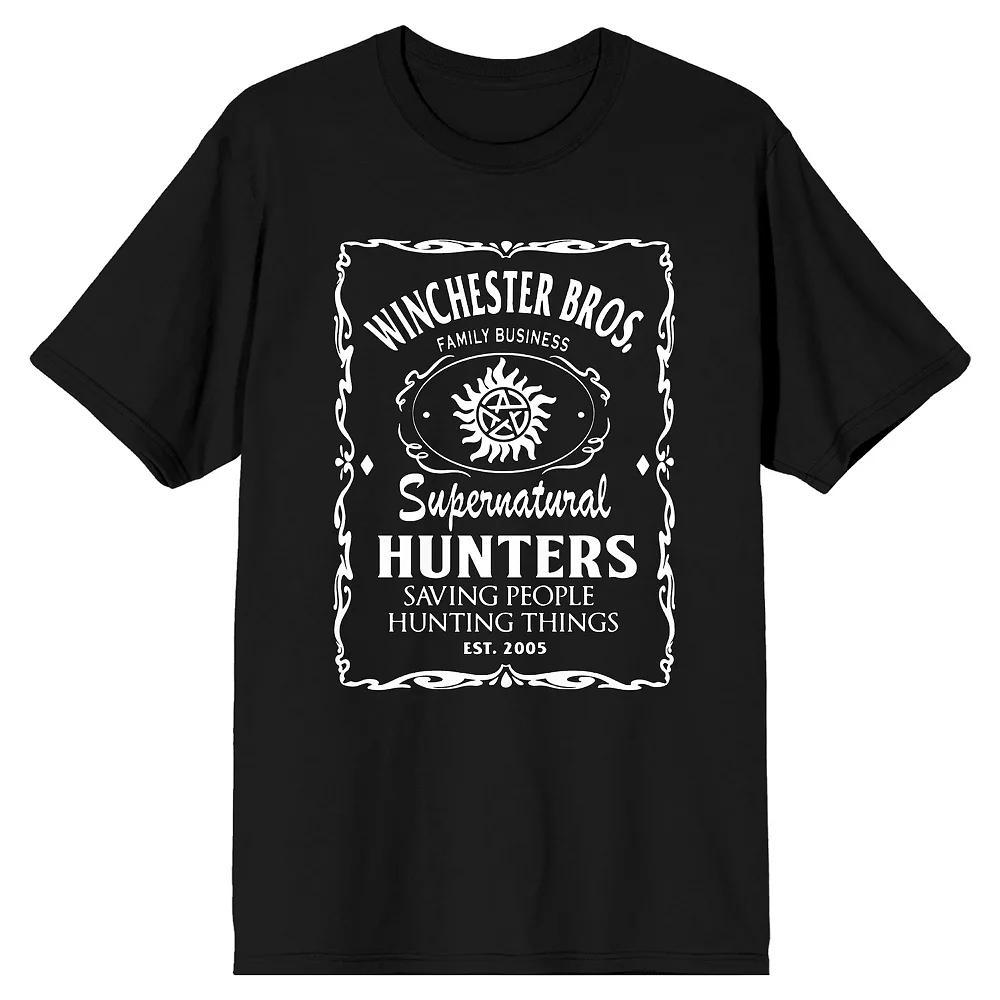 Men's Supernatural Family Business Tee, Size: Small, Black Product Image