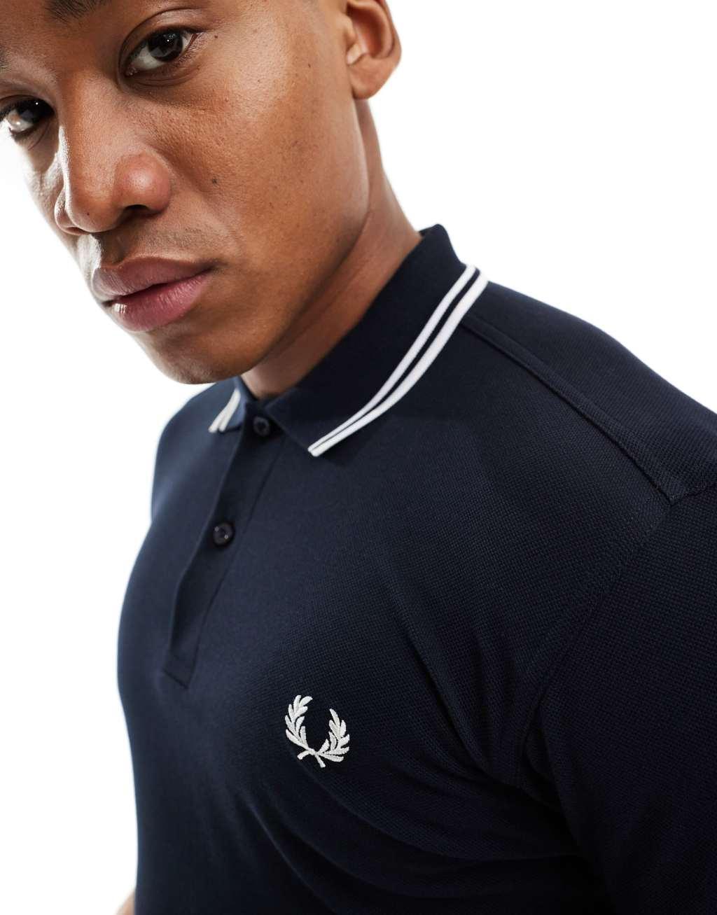 Fred Perry twin tipped logo polo Product Image