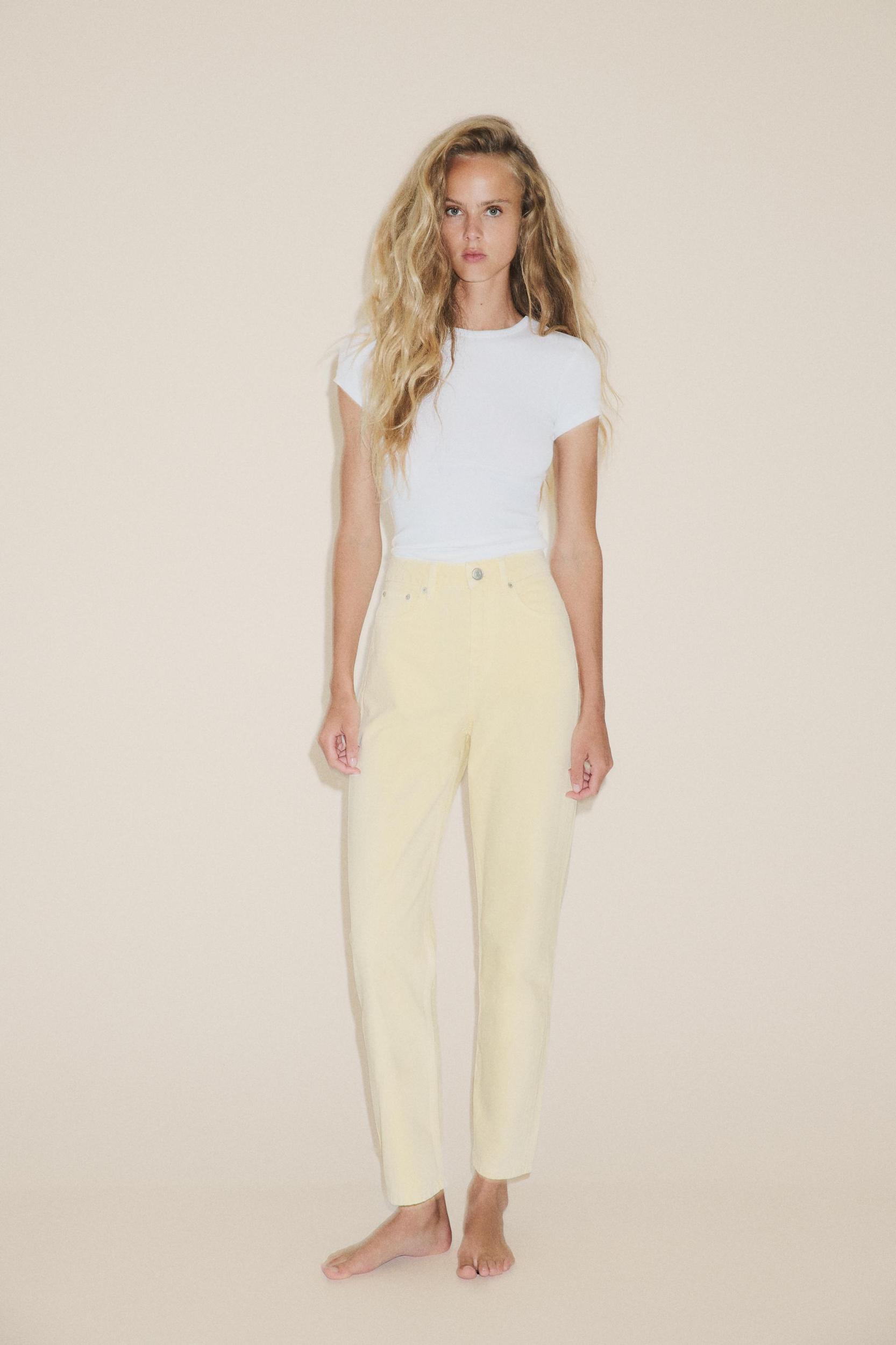 TRF MOM FIT HIGH WAIST JEANS Product Image