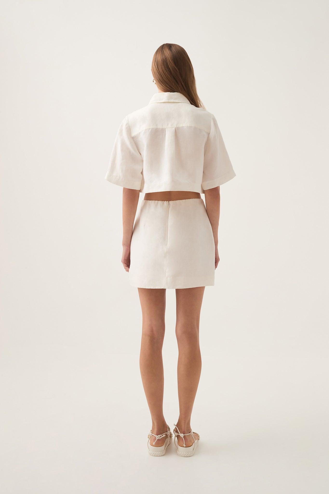 Mirrors Embroidered Mini Skirt Product Image