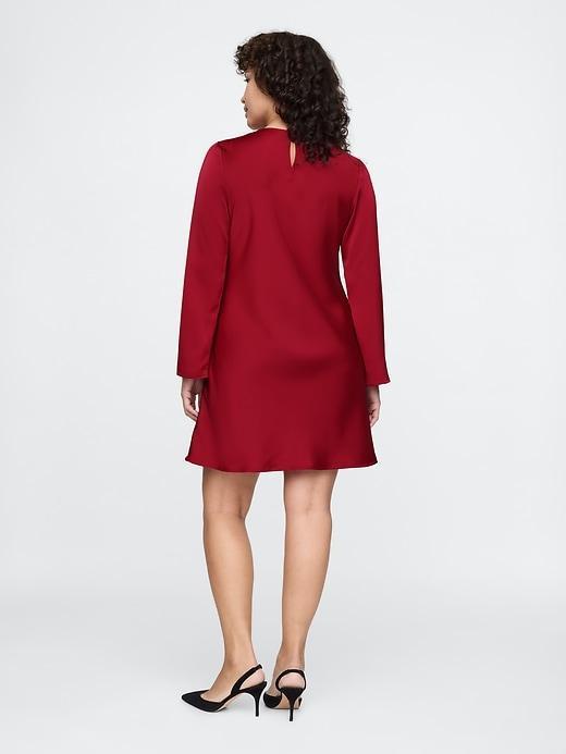 Recycled Satin Mini Dress Product Image