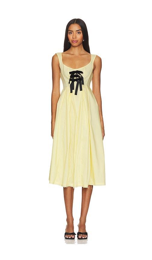Bow Tied Dress Yuhan Wang Product Image