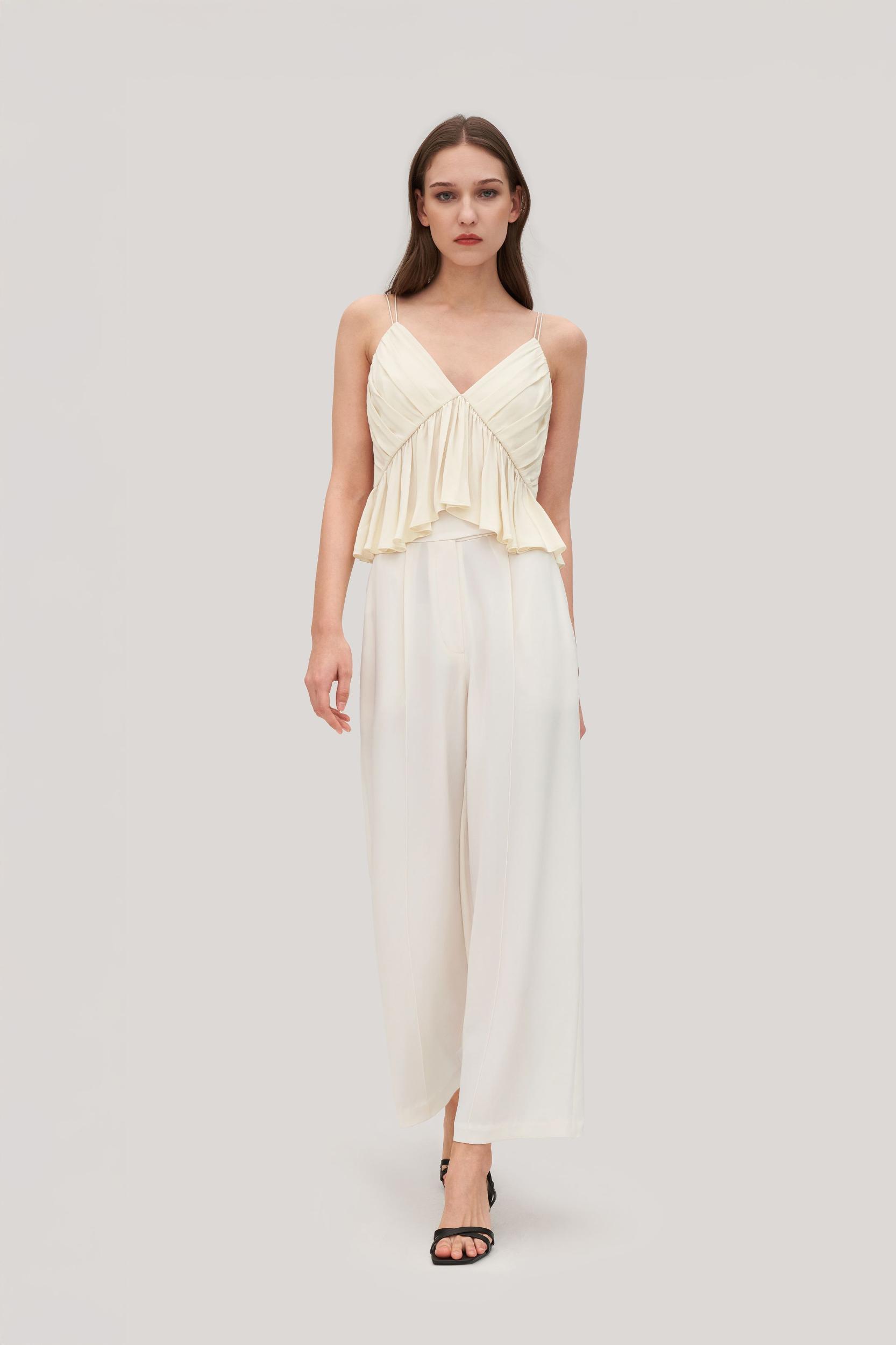 Heavy Crepe Silk Iris Pant Product Image