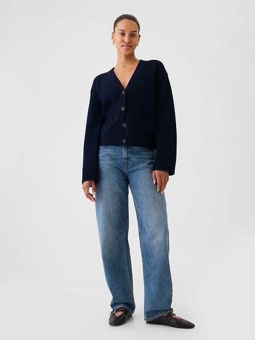 Pocket Cardigan Sweater Product Image