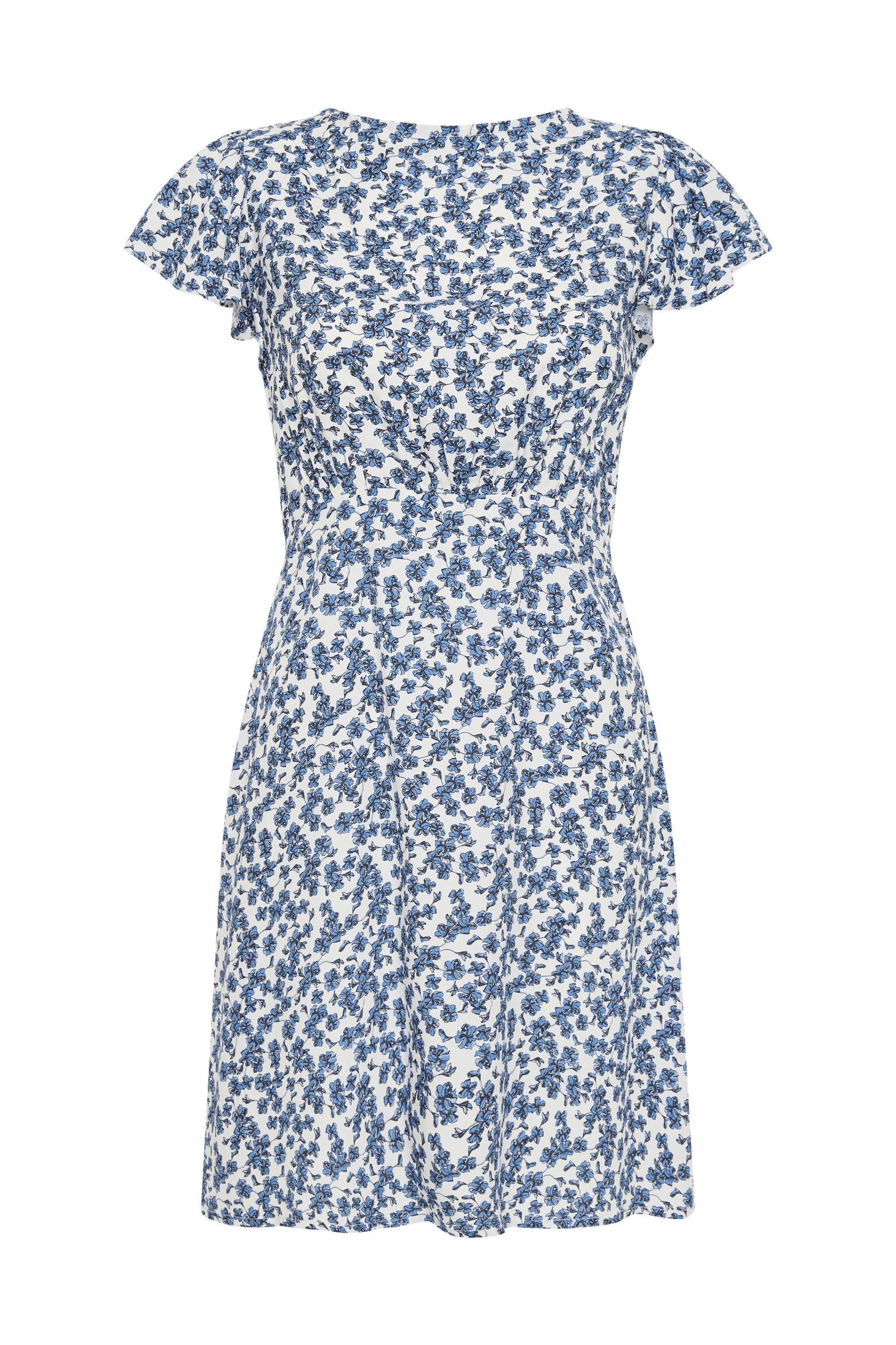 Valras Mini Dress Leilani Mid Blue - Final Sale Product Image