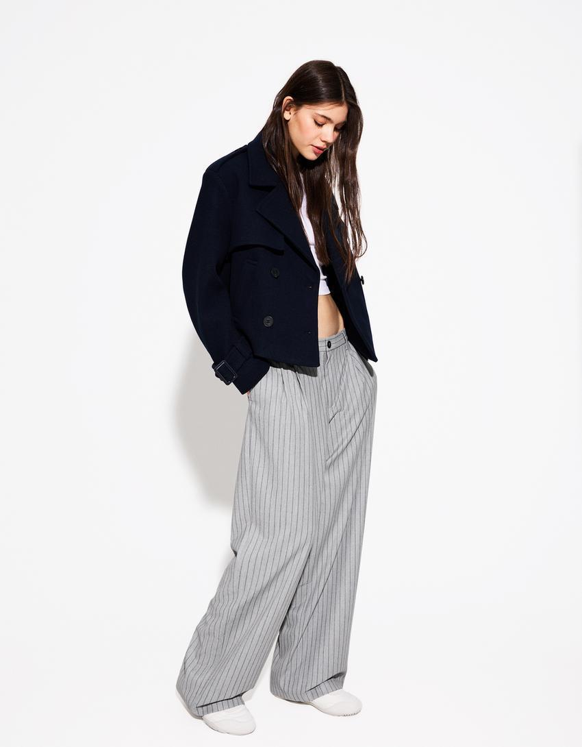 Low-rise baggy pants Product Image