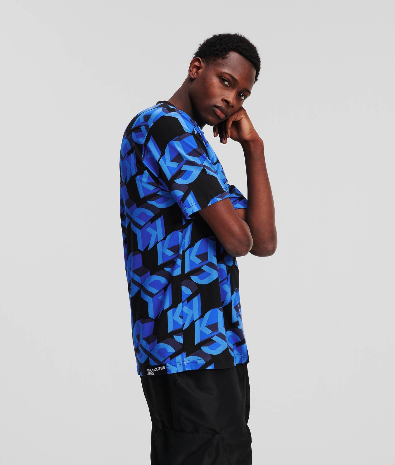 KLJ MONOGRAM ALL-OVER T-SHIRT Product Image