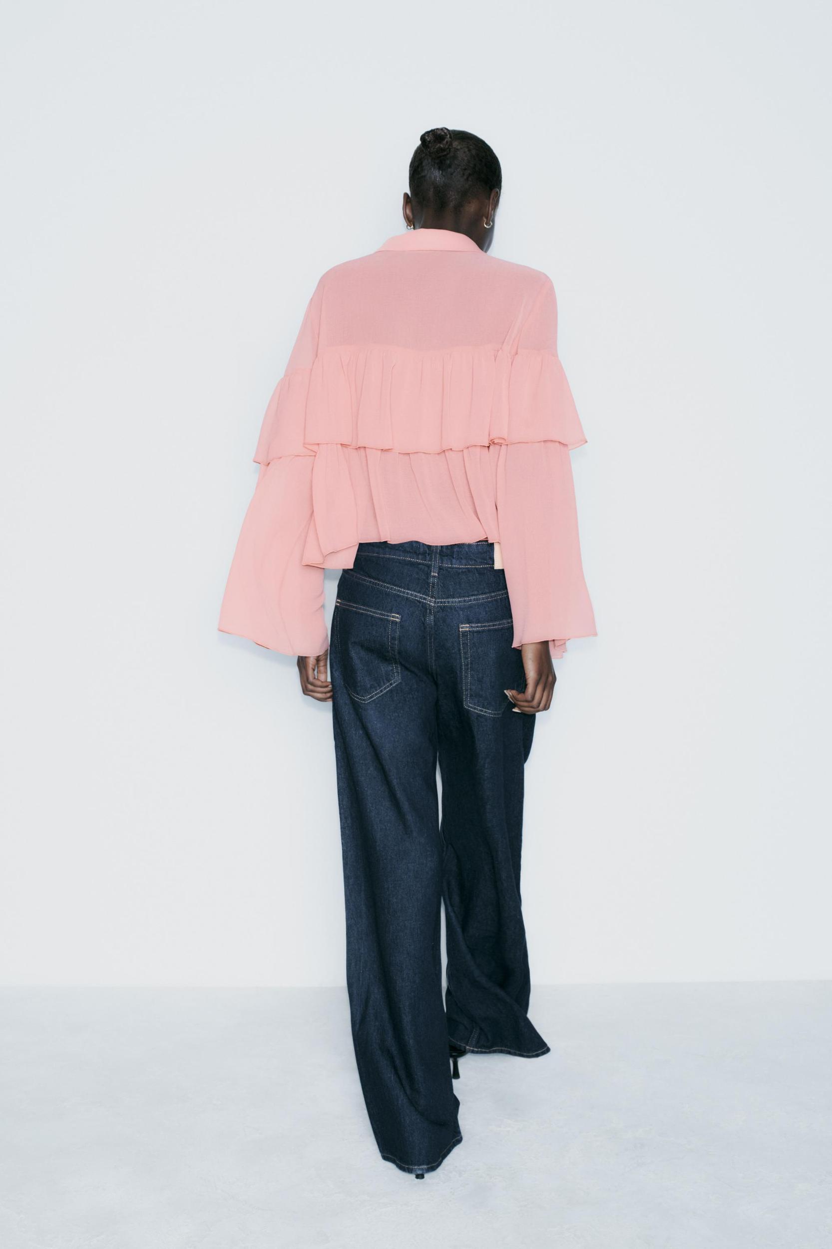 RUFFLED BLOUSE Product Image