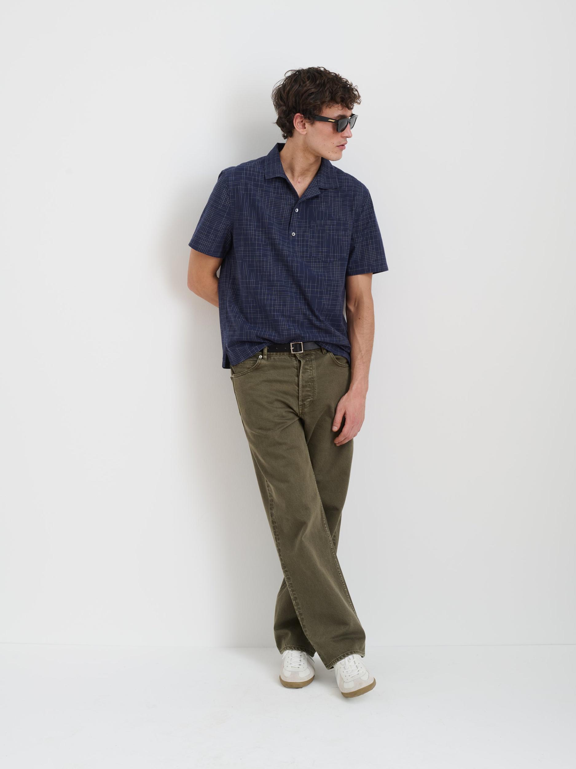 Som Short Sleeve Popover In Cotton Product Image