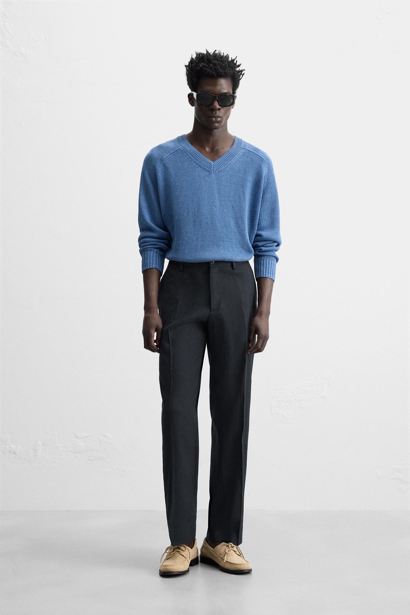HEMP WOOL SUIT PANTS Product Image