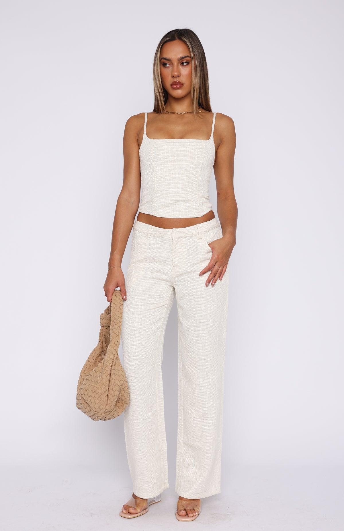Head Rush Pants Cream Product Image