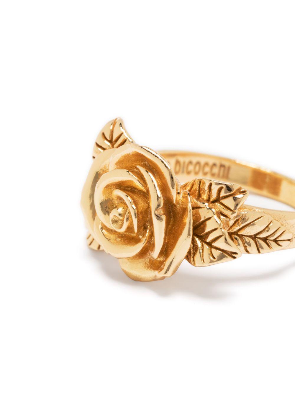 wild rose polished-finish ring  Product Image