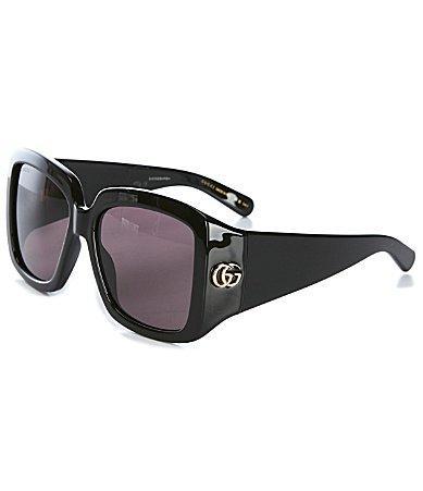 GG Plastic Rectangle Sunglasses Product Image