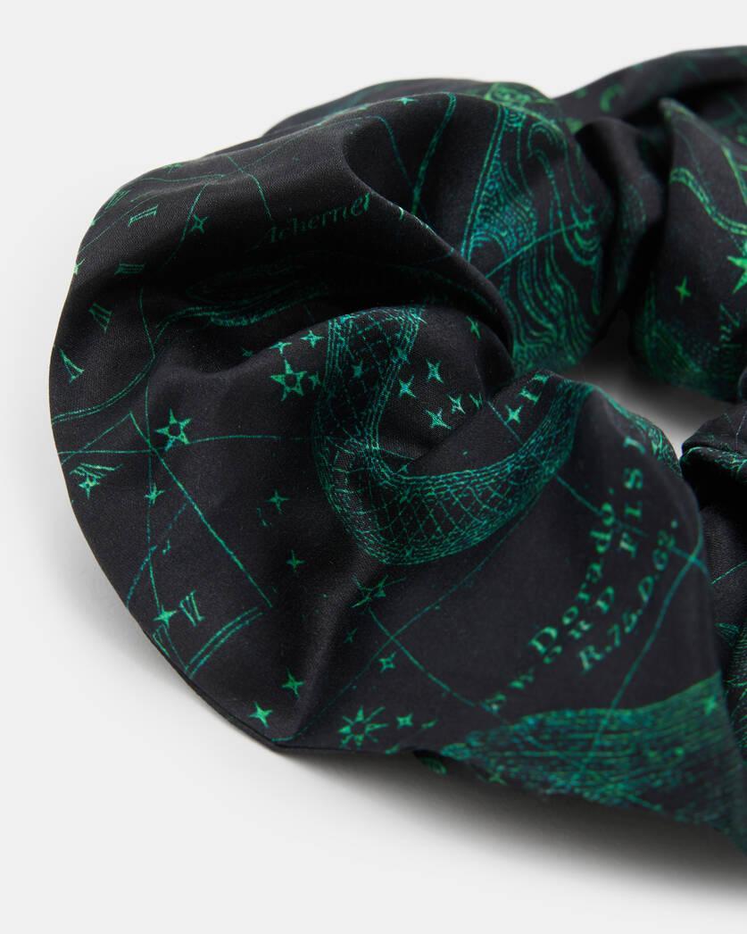 Zig Oversized Silk Blend Scrunchie Product Image