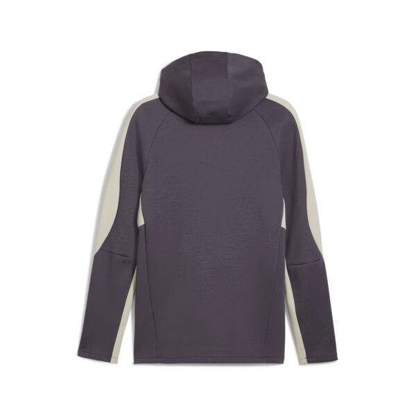 PUMA EVOSTRIPE Full-Zip Men's Hoodie in Galactic Grey Product Image