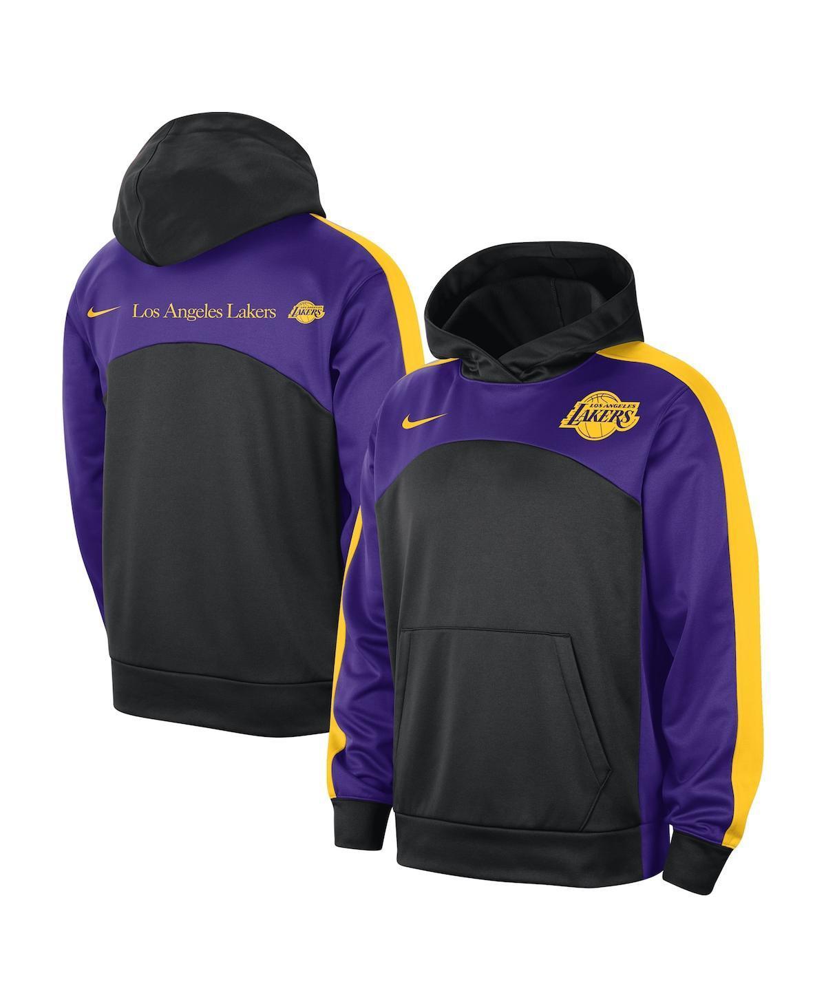 Los Angeles Lakers Starting 5 Nike Men's Therma-FIT NBA Graphic Hoodie Product Image
