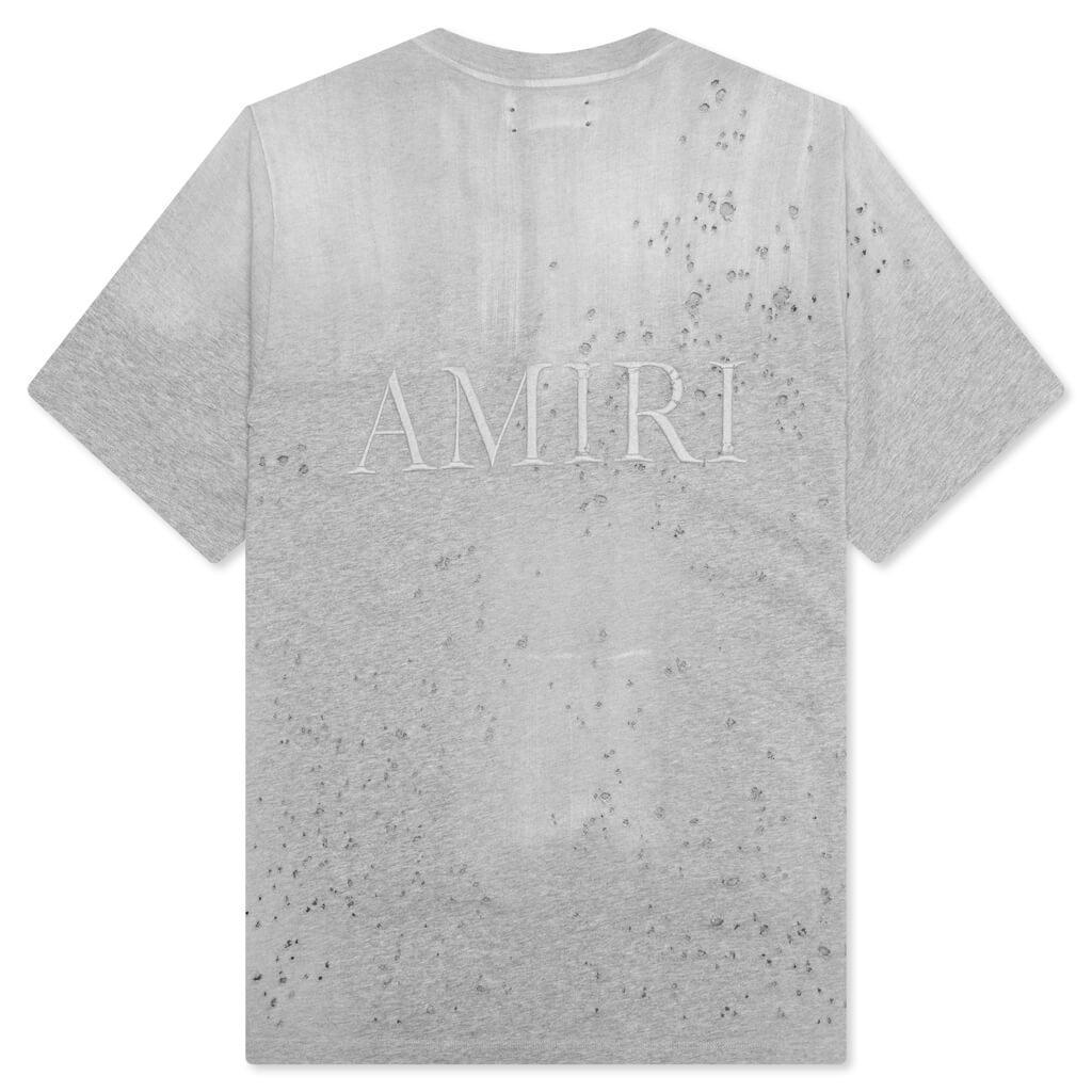 Ma Shotgun Embroidered Tee - Grey Male Product Image
